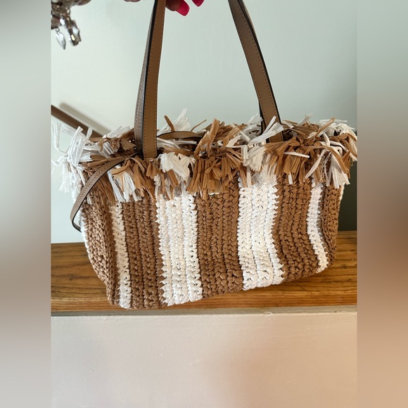 kate spade Handbags - Kate spade straw tote bag